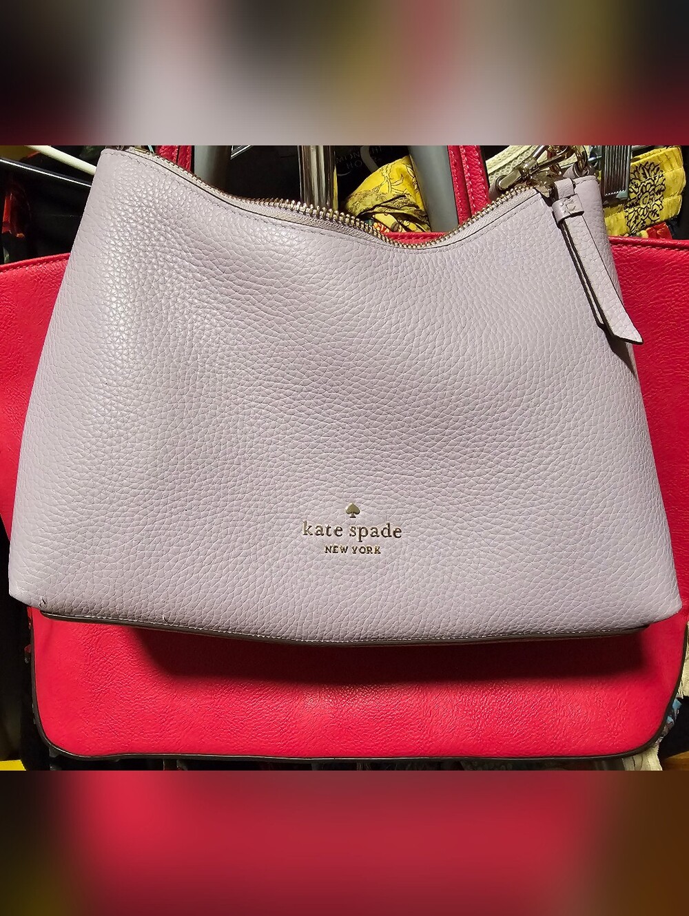 Kate Spade New York Zippy Convertible Crossbody Lilac/Lavender Bag